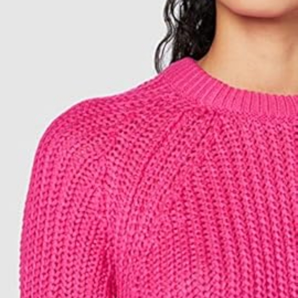 Hot Pink Knit Sweater